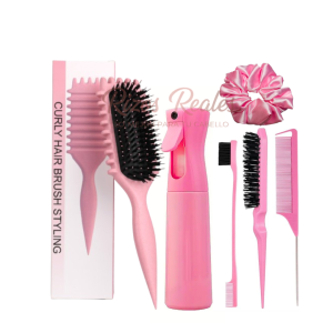 Home kit accesoios rosa